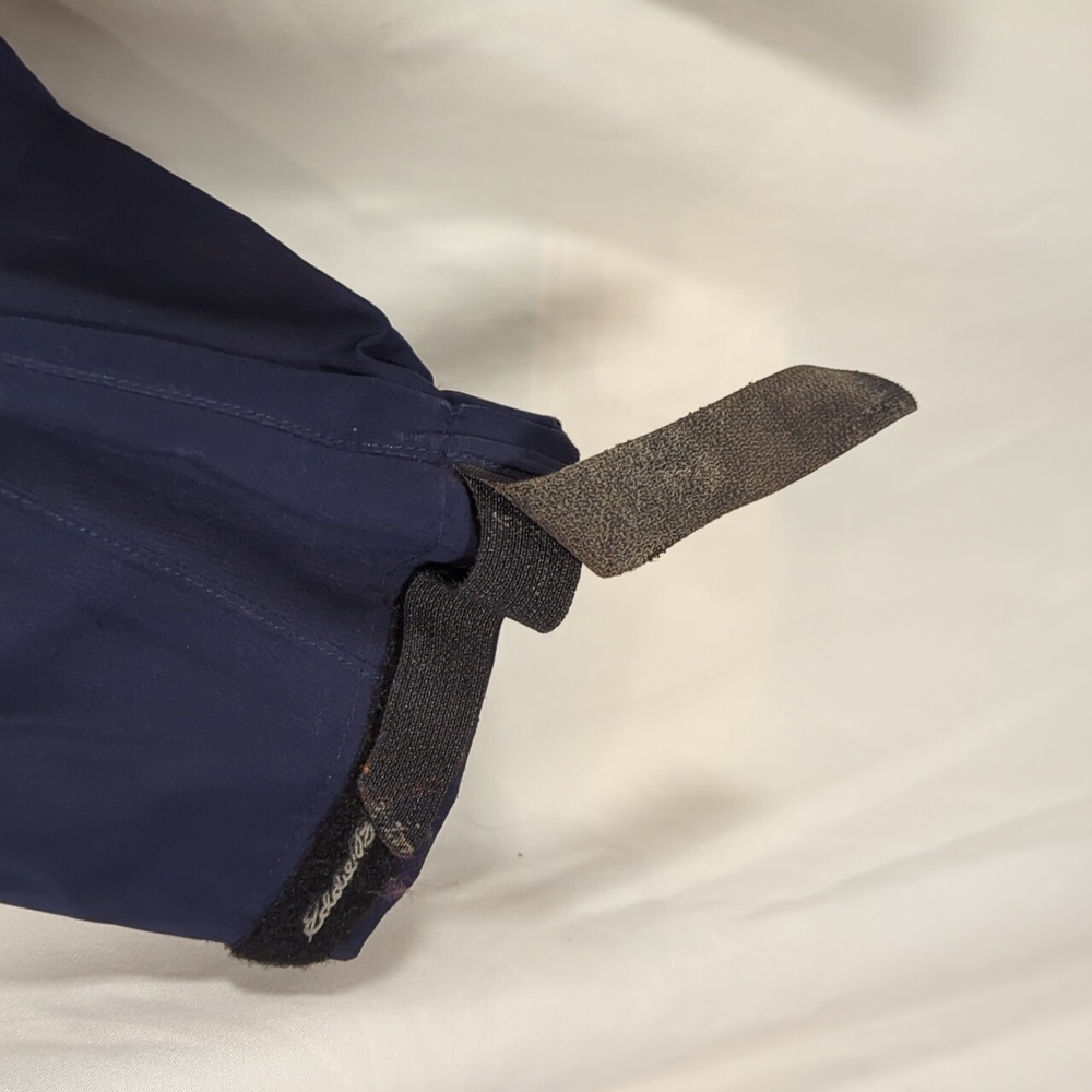 Eddie Bauer WeatherEdge Protection Easy-Care blue coat heavy duty weather proof - Picture 6 of 16